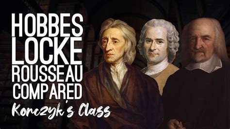 Thomas Hobbes John Locke E Jean Jacques Rousseau
