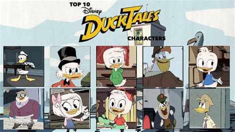 My Top 10 Favorite 2017 Ducktales Characters By Cartoonstarreviews On