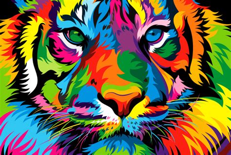 Create Original Colorful Animal Artwork From Your Photos By Weervector