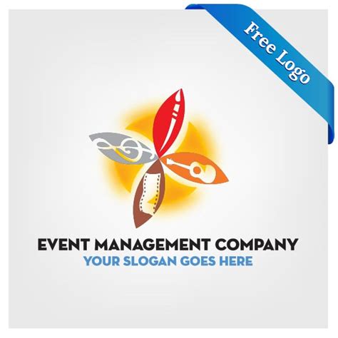 Free Vector Event Management Company Logo Download In Ai And Eps Format