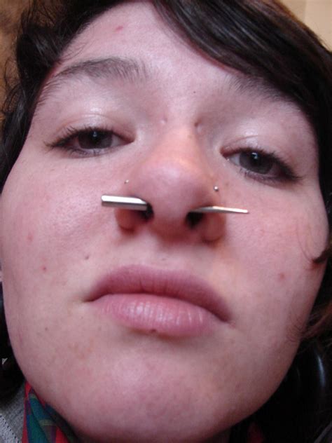 6g Septum Forgot How Much It Hurts To Stretch Septums Alison Flickr
