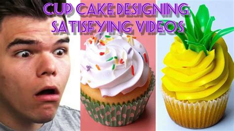 Cup Cake Designing Satisfying Videos Youtube