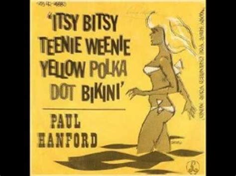 Paul Hanford Itsy Bitsy Teenie Weenie Yellow Polka Dot Bikini Vinyl Discogs