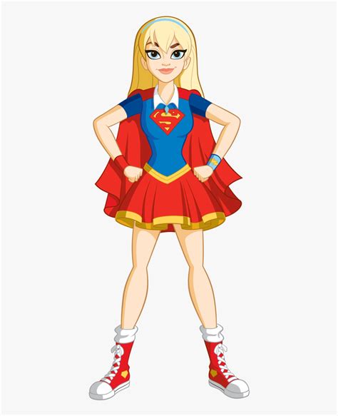 Dc Super Hero Girls Supergirl Super Hero Girl Cartoon Hd Png Download Transparent Png Image