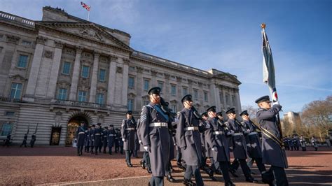 Raf Regiment Marks 80th Anniversary With Buckingham Palace Appearance