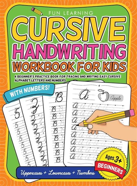 Cursive Handwriting Workbook For Kids Beginners A Beginners Practice