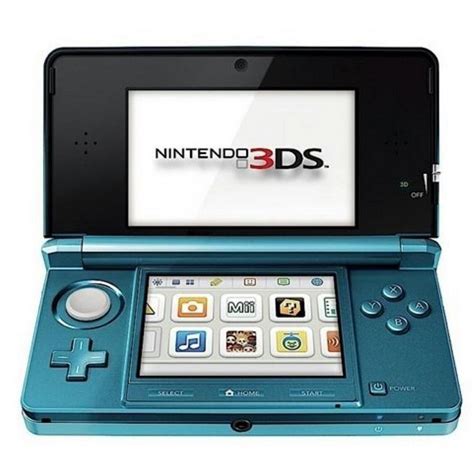 Trade In Nintendo 3ds Aqua Blue Gamestop Premium Refurbished Gamestop