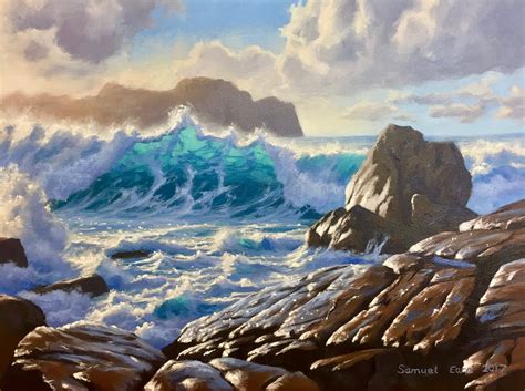 How To Paint A Seascape Port Soif Guernsey — Samuel Earp Artist