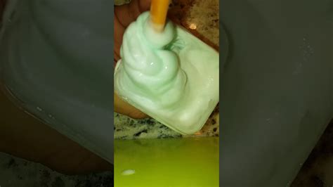 How To Make Slime Using Shaving Cream Glue Gain Lotion💜💜 Youtube