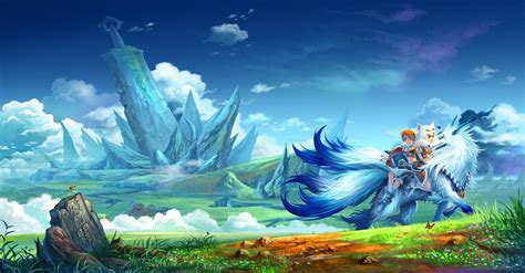 Hd Anime Fantasy Wallpapers Wallpaper Cave