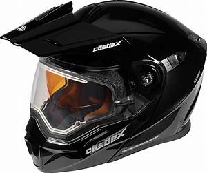 Amazon Com Castle X Exo Cx950 Modular Snowmobile Helmet Black Lrg