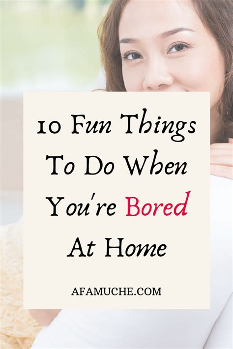 How To Keep Yourself Busy At Home During Boredom Afam Uche Things