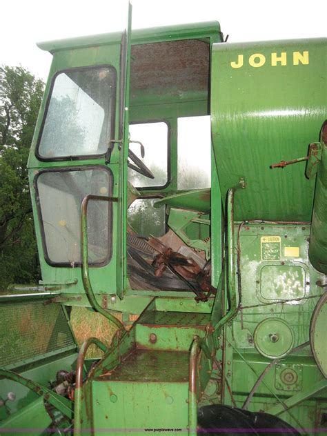 John Deere 45 Combine With 210 Two Row Header In Hillsboro Ks Item