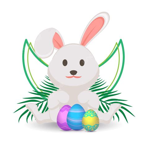 Happy Easter Bunny Vector Design Images Bunny Easter Happiness Design