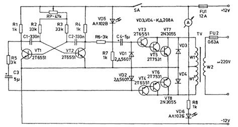 Using low power frequency transformer. Inverter Circuit Diagram 1000w - Circuit Diagram Images