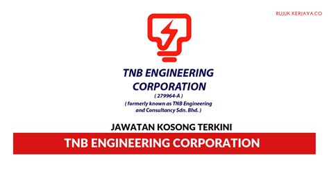 Our goal we strive to be one of the leading companies in marketing a wide. Jawatan Kosong Terkini TNB Engineering Corporation • Kerja ...