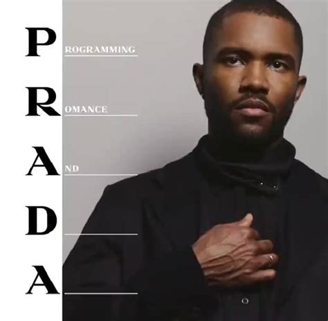 Frank Ocean Fronts Pradas Menswear Campaign Harpers Bazaar Malaysia