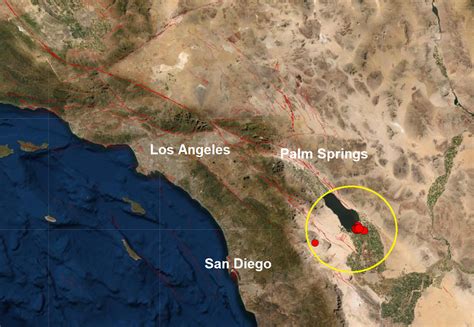 Significant Earthquake Swarm Impacting Southern California