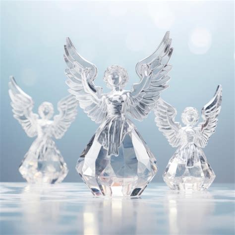 Premium Photo Christmas Crystal Angels