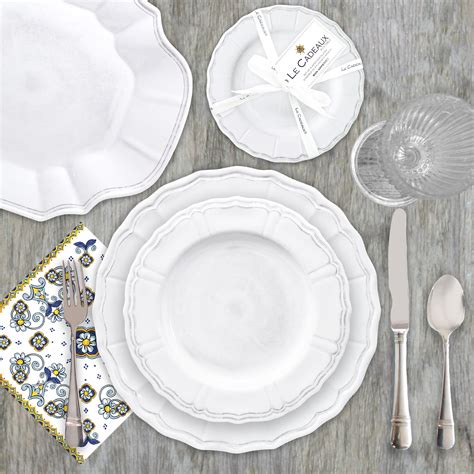 Le Cadeaux Dinner Plates Salad Plates And Cereal Bowls Dinnerware Sets