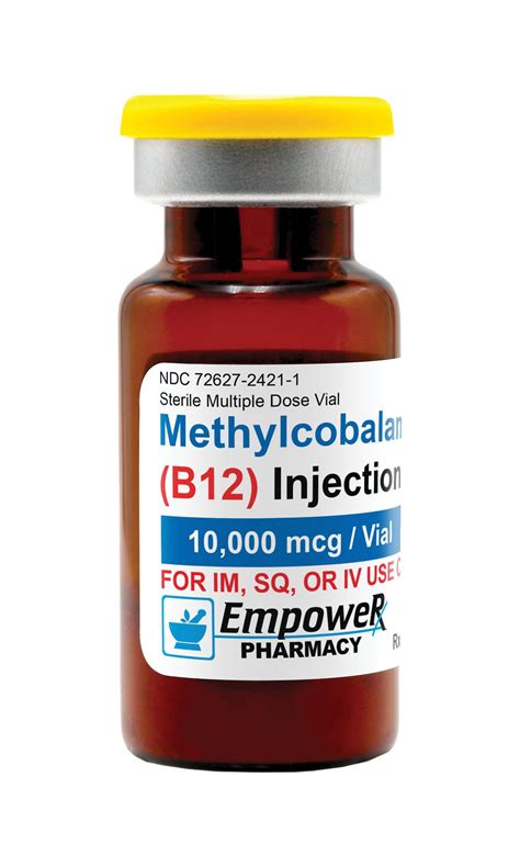 Methylcobalamin Vitamin B12 Injection Empower Pharmacy