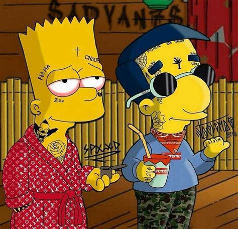 Imagens Do Bart Simpson Chapado Oi Hoje Vou Mostrar Como Desenhar O Querido Bart Simpson O
