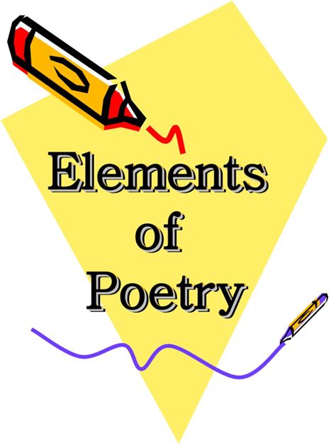 Elements Of Poetry Power Point Pdf