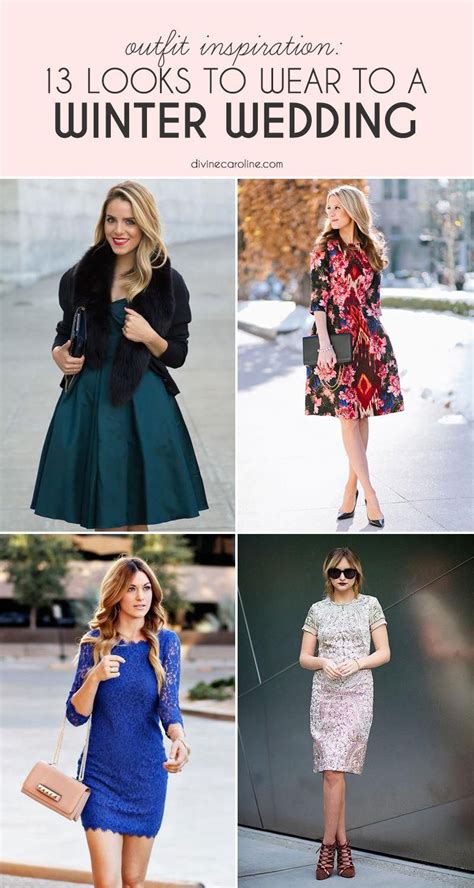 What To Wear To A Winter Wedding 13 Looks To Steal More Winter