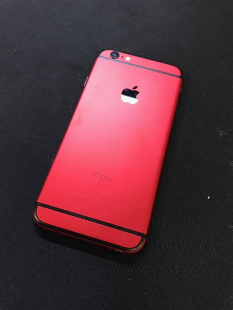 My New Red Iphone 6s Riphone6s