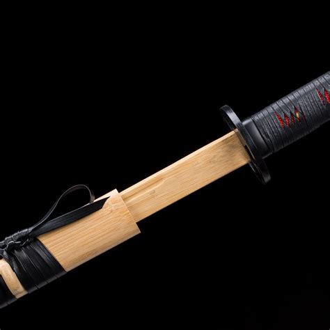 Handmade Natural Wooden Blade Bokken Practice Katana Samurai Sword With