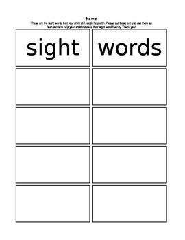 Commonly this is a set of about 100 words that keeps reappearing on. Editable Sight Word Cards by hashtagteacherlife | TpT