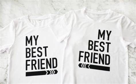 Best Friends T Shirts With Cricut Pretty Providence