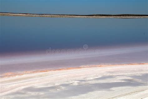 Salt Lagoon At In The Laguna Ojo De Liebre Baja California Sur Mexico