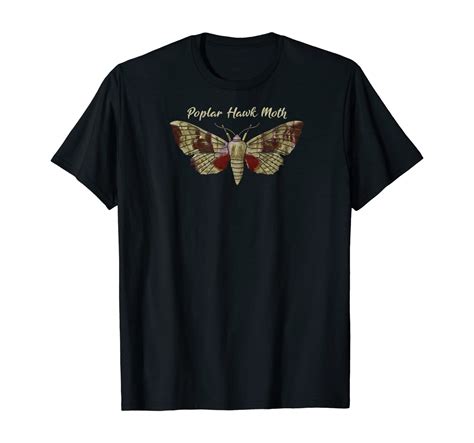 Poplar Hawk Moth Love Beautiful Moths T T Shirt Clothing