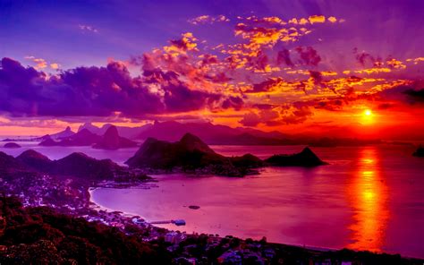 Ocean Sunset HD Wallpaper | Background Image | 2560x1600 | ID:700969 ...