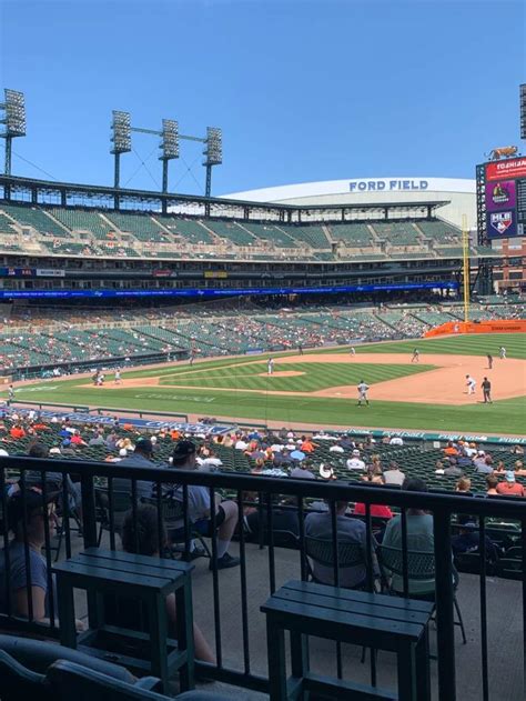 Comerica Park Interactive Seating Chart