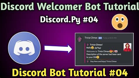 Connect with all anime communities today! Making of welcome bot discord | How to make Discord bot ...