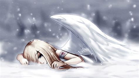 Sad Angel Anime Wallpapers Hd Wallpaper Cave