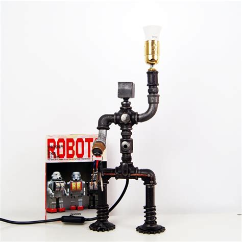 Metal Pipe Lamp Robot Buy The Best Robot Lamps