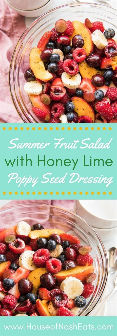 Light And Refreshing This Easy Summer Fruit Salad With Honey Lime