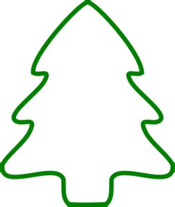 Including transparent png clip art, cartoon, icon, logo, silhouette, watercolors, outlines, etc. Green Christmas Tree Outline Clip Art at Clker.com ...