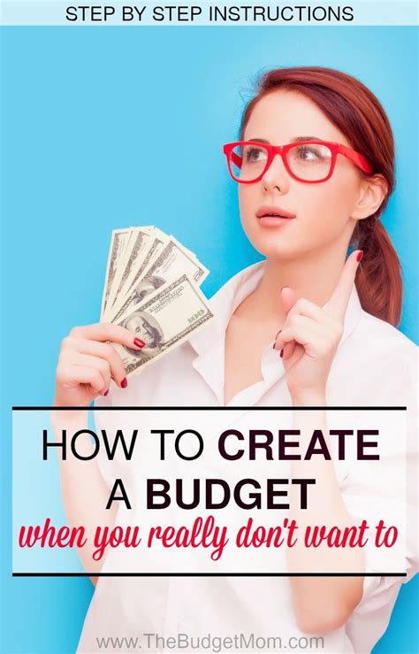 how to create a budget when you really don t want to budgeting create a budget budgeting money