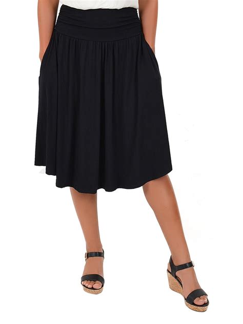 women s skirts fashion new terra and sky womens plus size skirts navy