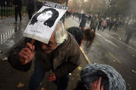 chileans protest pro pinochet film screening