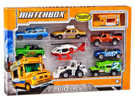 Matchbox 9 Vehicle T Pack Colors And Styles Vary