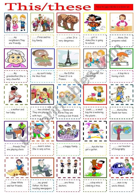 Subject Pronouns Esl Worksheet By Sweetdreamja 3ea