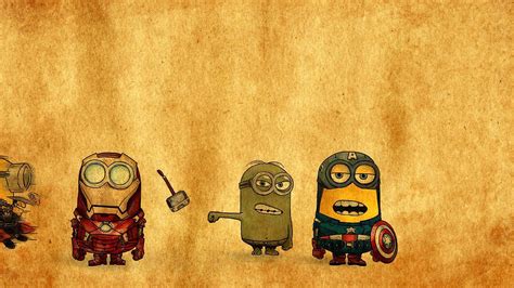 Minion Avengers Wallpapers Top Free Minion Avengers Backgrounds