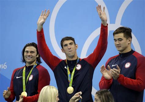 Phelps Signs Off With 23rd Gold As Us Wins 4x100 Medley Relay The