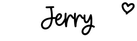 Jerry Name Meaning Origin Variations And More