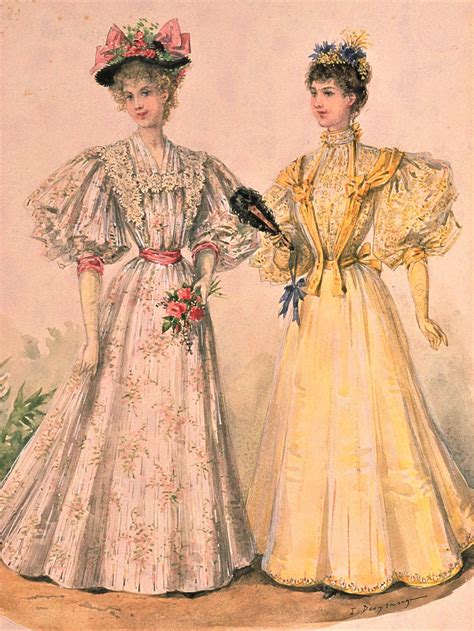 La Mode Illustree 1895 Historical Fashion Victorian Era Fashion
